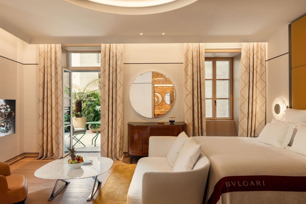 Bulgari Hotel Roma chambre
