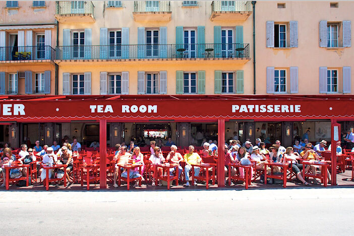 Café sénéquier terrasse saint tropez