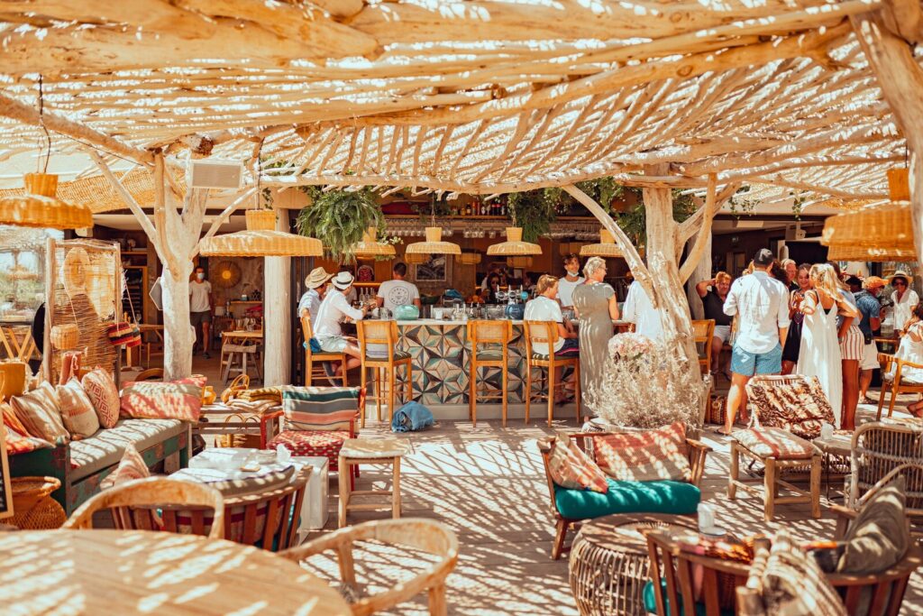 Cabane Bambou beach club saint tropez